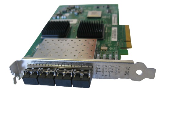 340-2110-00 QLogic 8GB Quad Port PCI Express Fibre Channel HBA